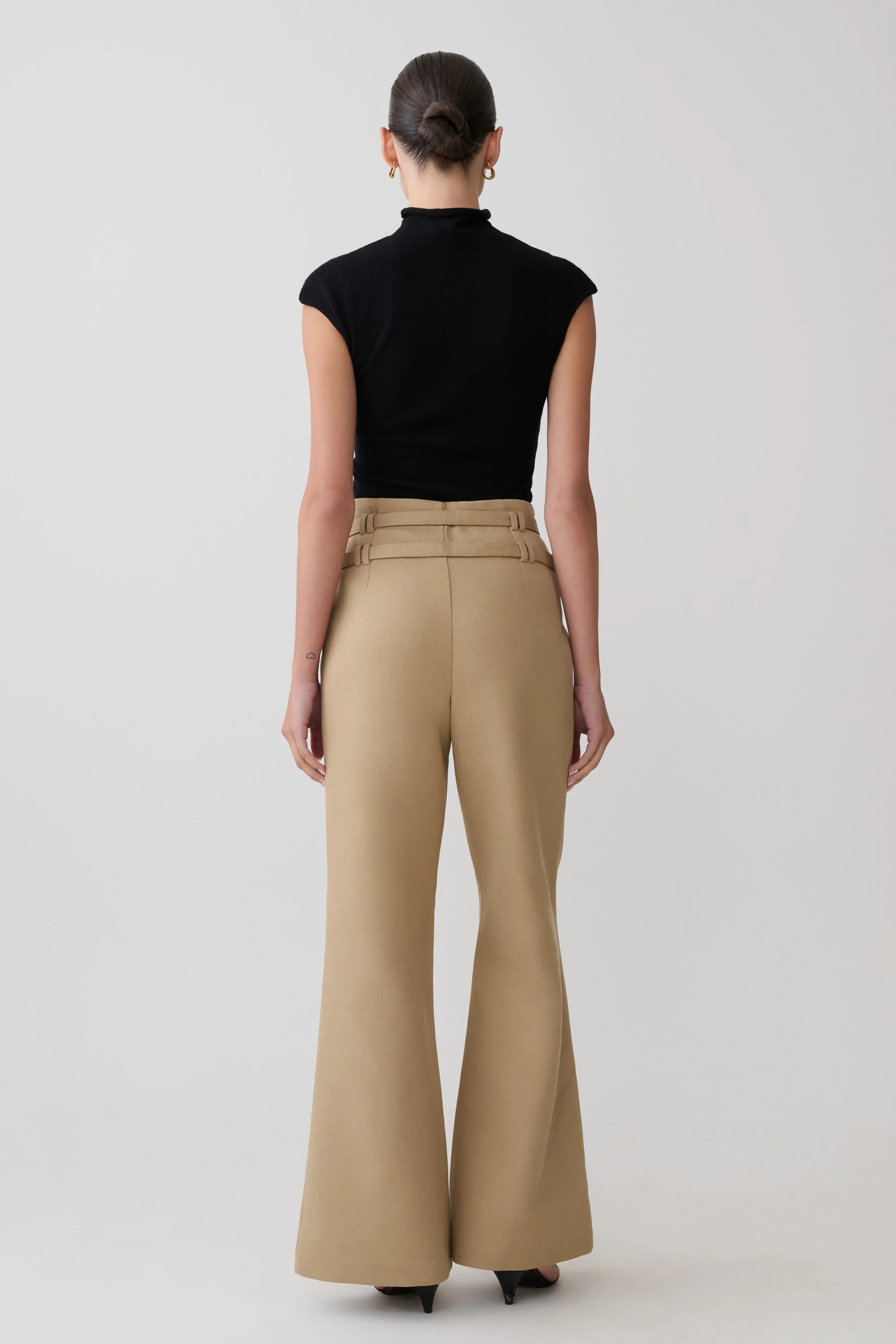 Sonny Short Sleeve Knit Top Black