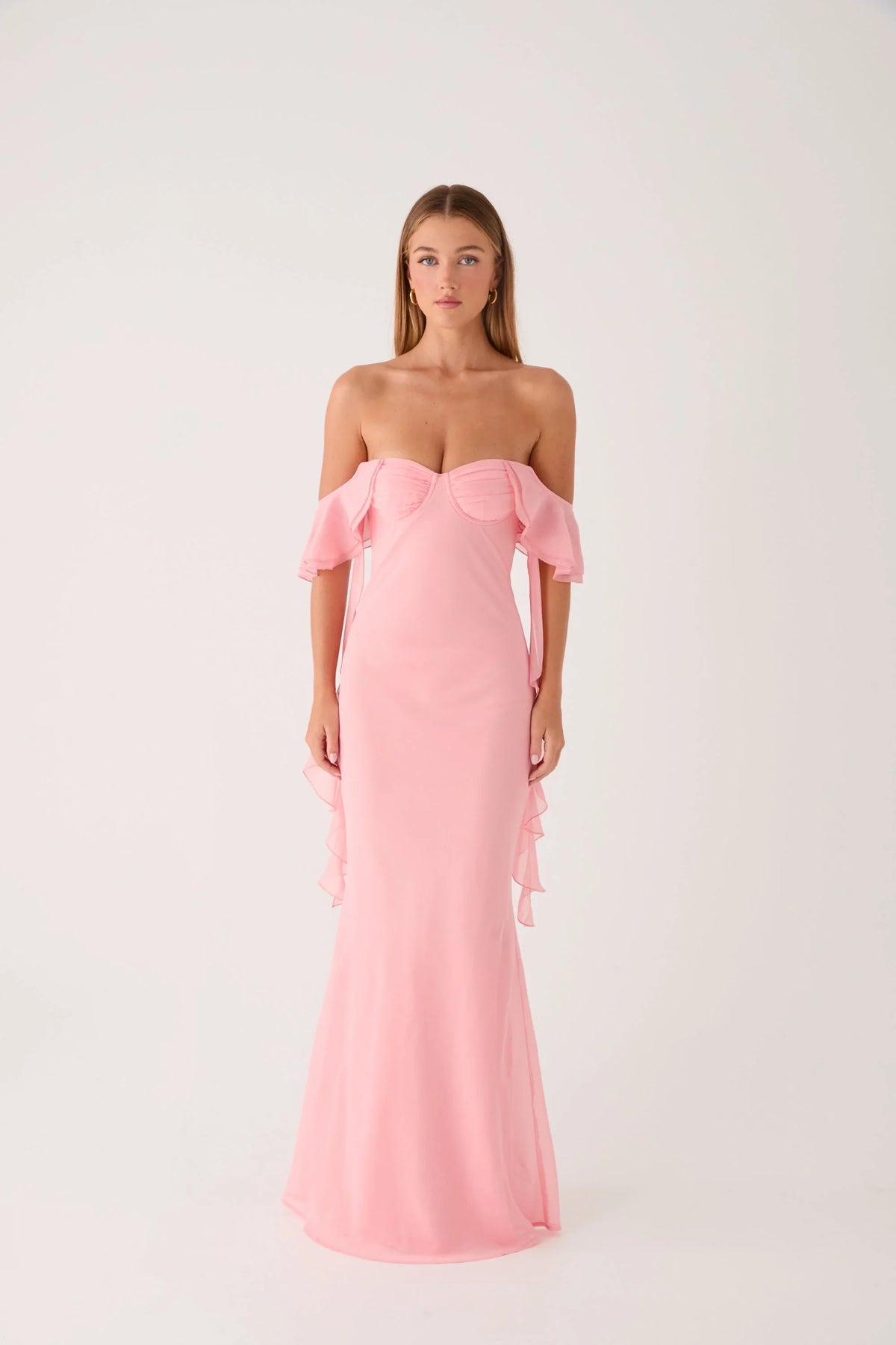 Maliyah Maxi Dress Peach