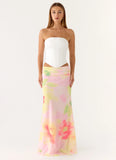 Sinnie Maxi Skirt Floral Romance