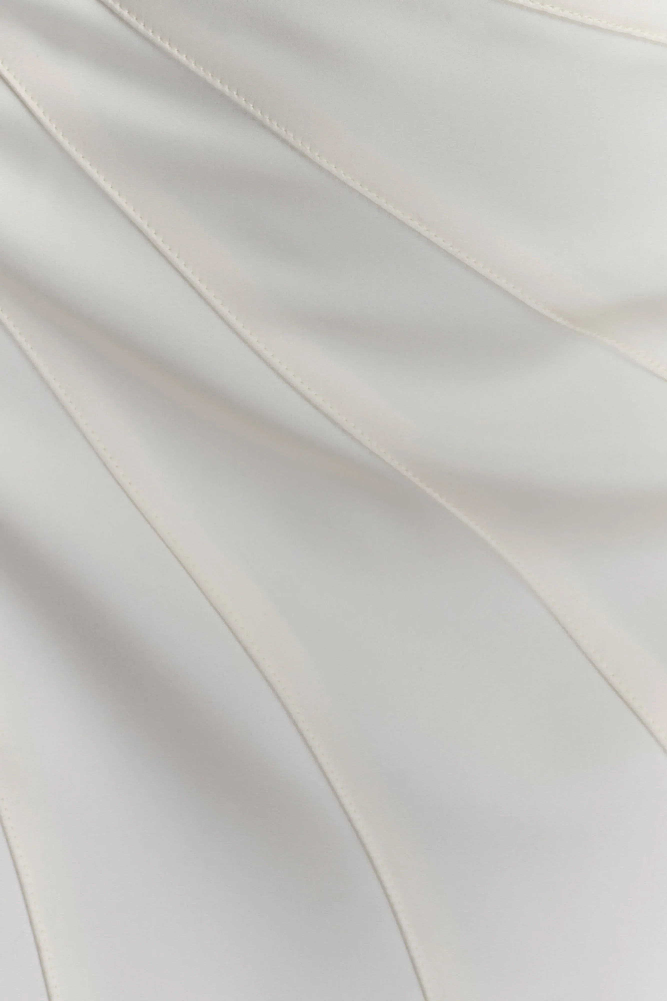 Atenea Satin Mini Dress White
