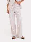 Stripe Wide Leg Trousers