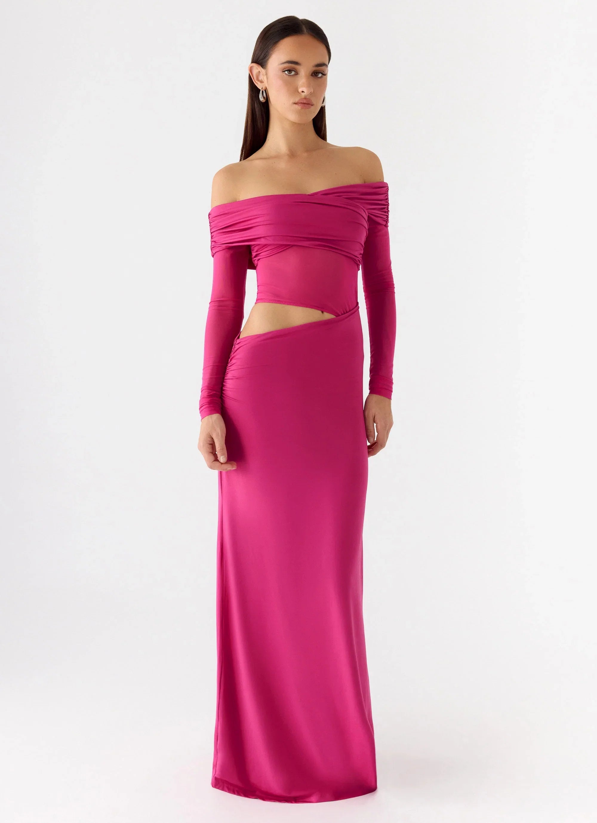 Kerli Maxi Dress Fuchsia