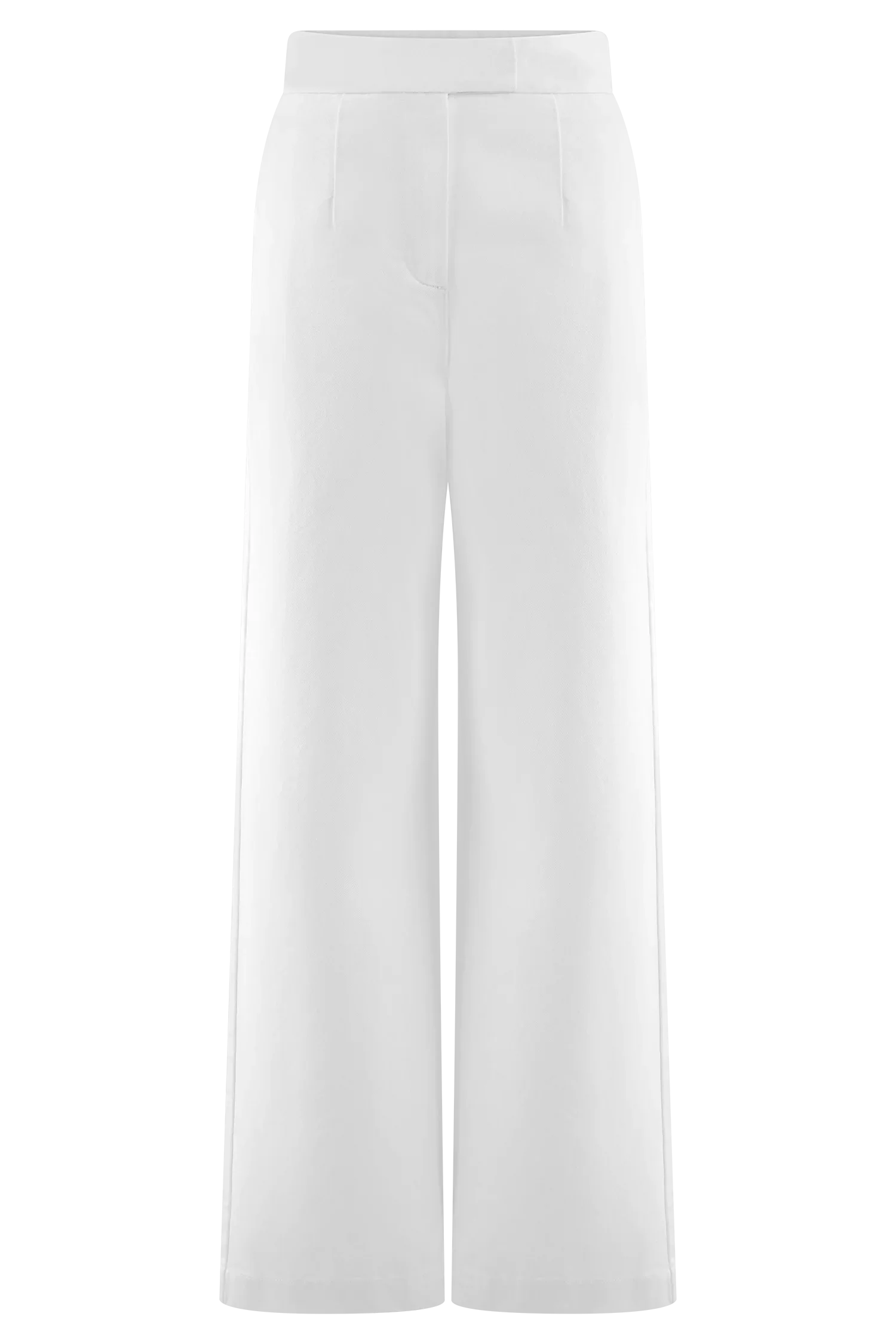 Rayne Wide Leg Denim Jeans White