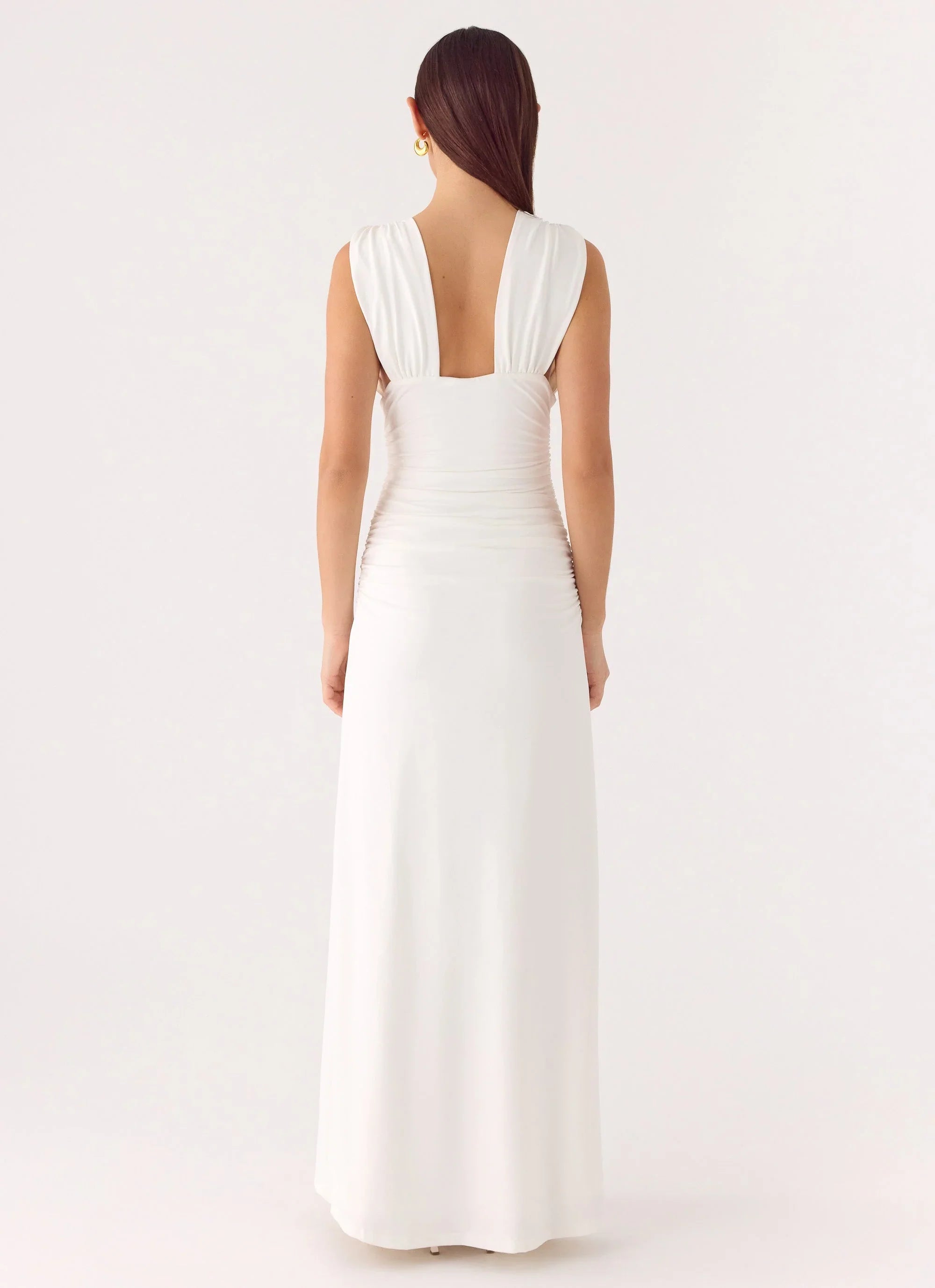 Options Maxi Dress White