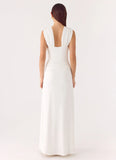 Options Maxi Dress White