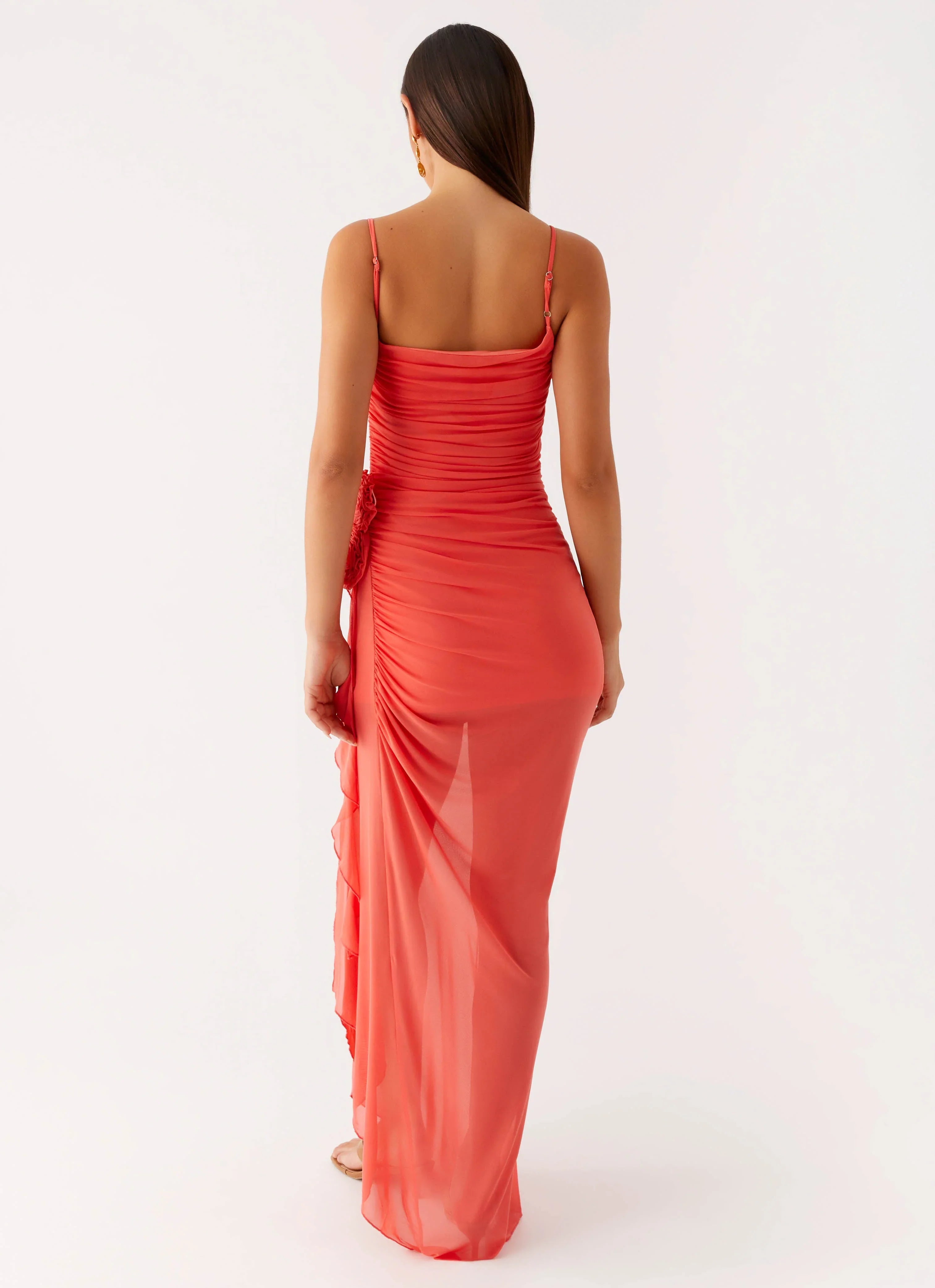 Louana Maxi Dress Coral