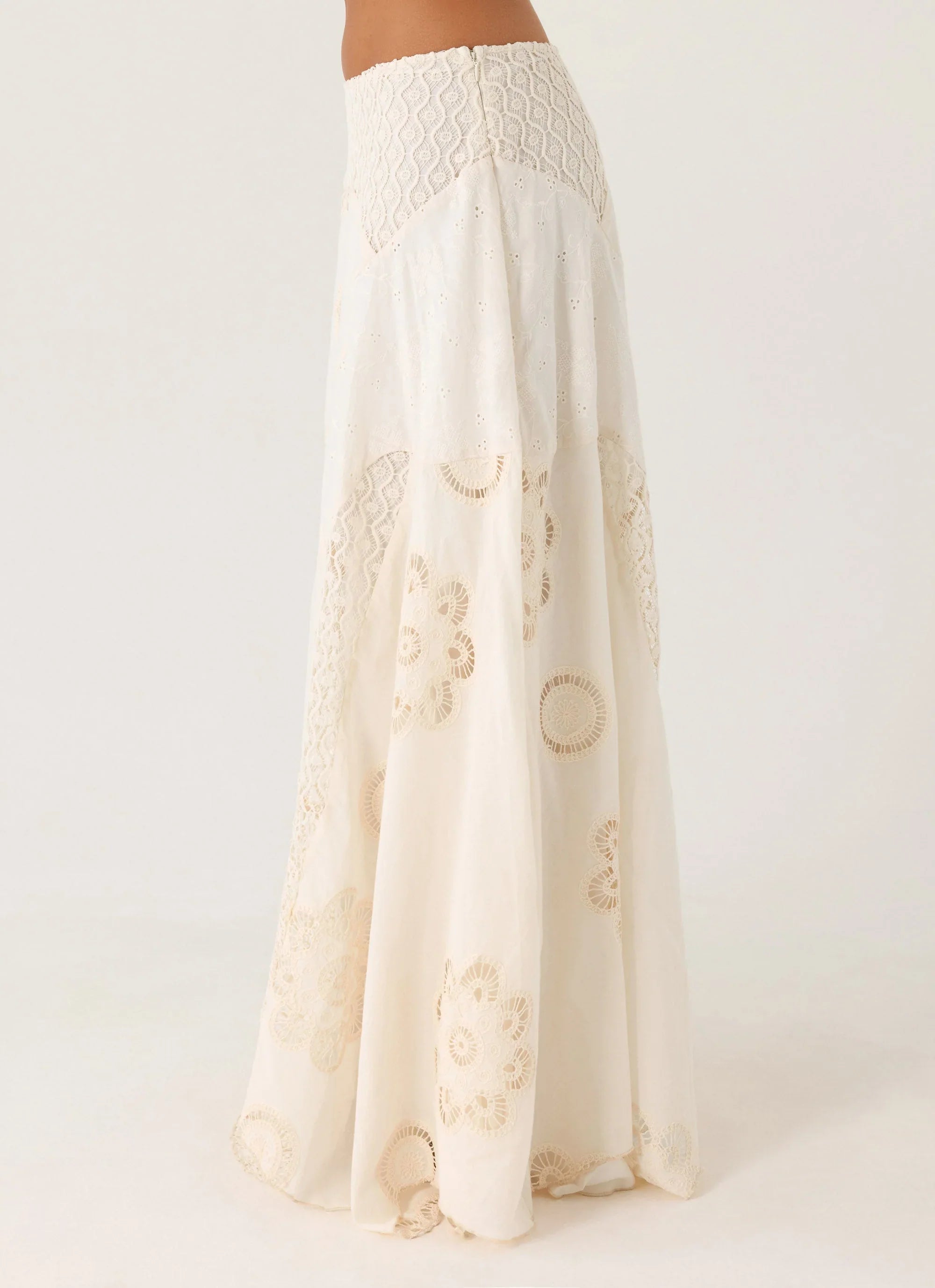Marzia Maxi Skirt Ivory