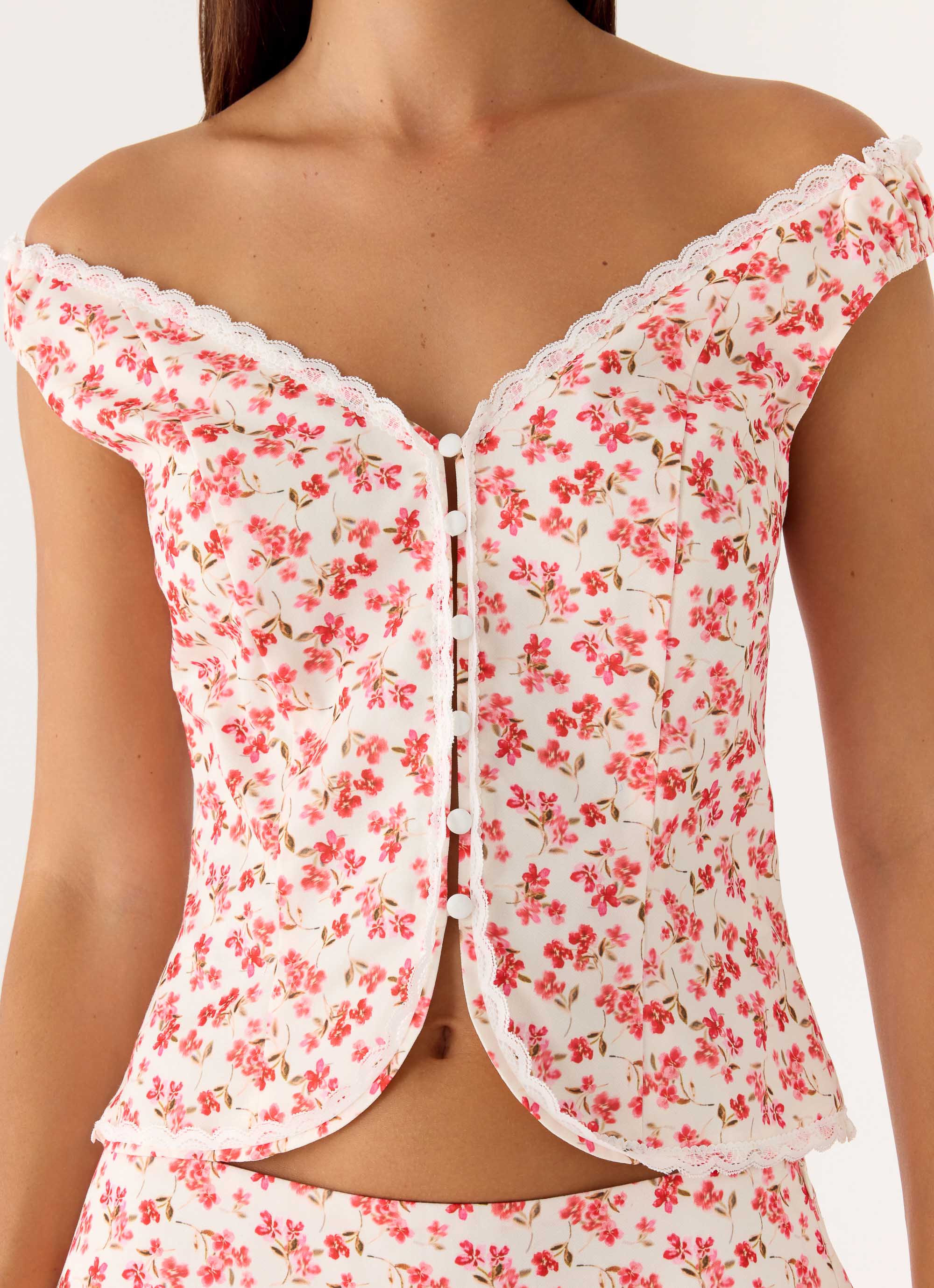 Anja Top Porcelain Rose