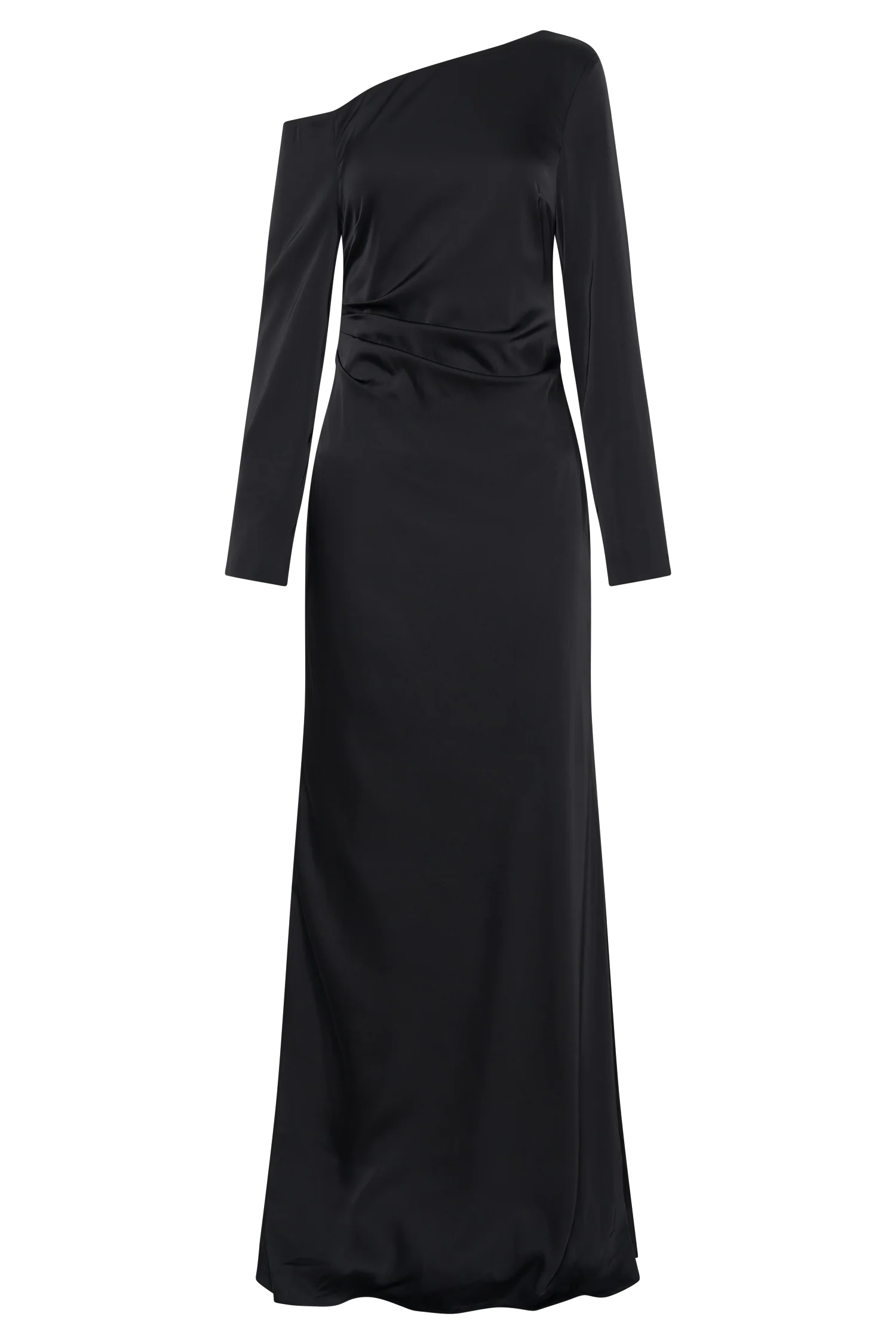 Avery Long Sleeve Maxi Dress Black