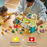 LEGO DUPLO Town 3 in 1 Modern Family House with Figures Building Toy Learning Play Set for Toddler Boys Girls Ages 2 Fine Motor Skills Toys for Preschool Gift for Birthdays 10470