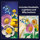 LEGO Botanicals Petite Sunny Bouquet Building Toy DIY Floral Arrangement for Girls Boys Ages 9 Gift for Birthdays Bedroom Desk Home Decor 10347