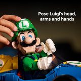LEGO Mario Kart Luigi Mach 8 Building Set for Adults Ages 18 Nintendo Collectible for Fans Gift for Men Women Bedroom or Bookshelf Decor 72050