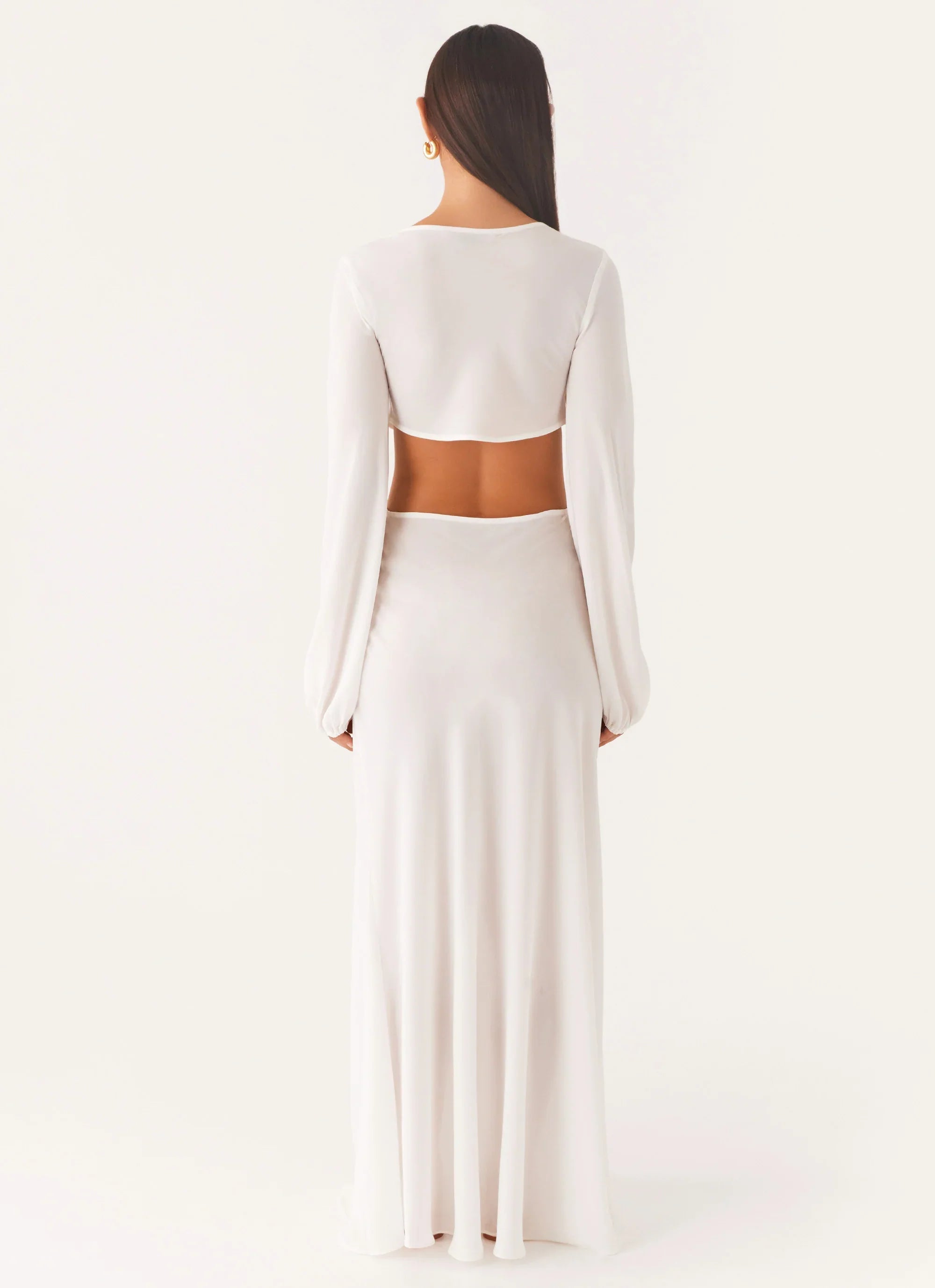 Coastal Maxi Dress White