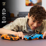 LEGO Speed Champions Lamborghini Revuelto Huracán STO Car Toys Building Toy for Pretend Play for Boys Girls Ages 10 Model Car Kit Display Gift Idea for Kids 77238