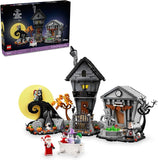 LEGO Disney Tim Burtons The Nightmare Before Christmas Decor Building Set for Adults for Display Ages 18 Collectible DIY Craft for Fans of Iconic Movie with Minifigures Included 21351