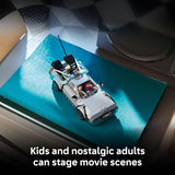 LEGO Speed Champions Time Machine from Back to The Future Building Toy for Kids Pretend Play Display Car Toy W 2 Build Modes for Boys Girls Ages 9 Gift for Birthdays 77256