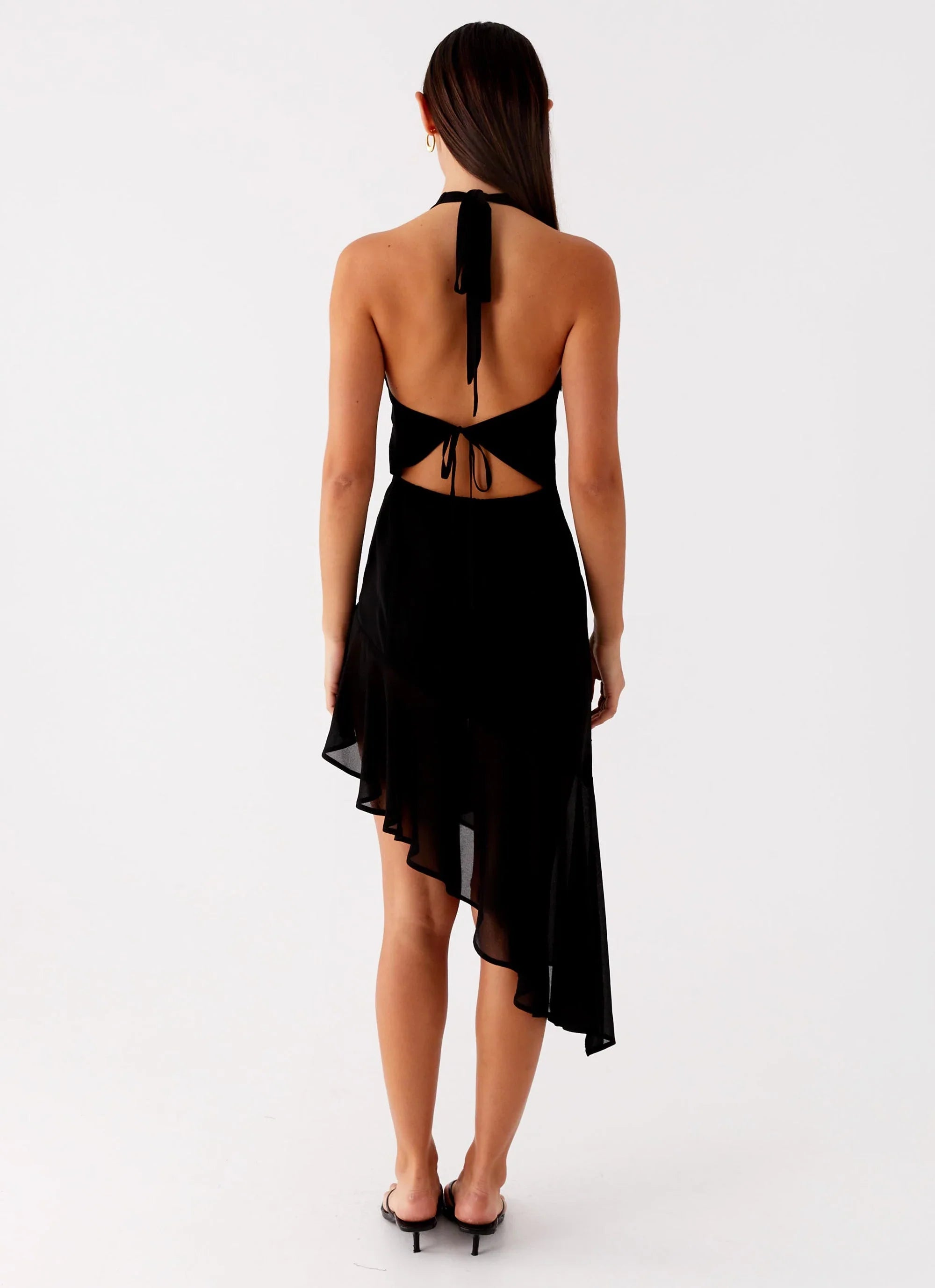 Clean Slate Midi Dress Black