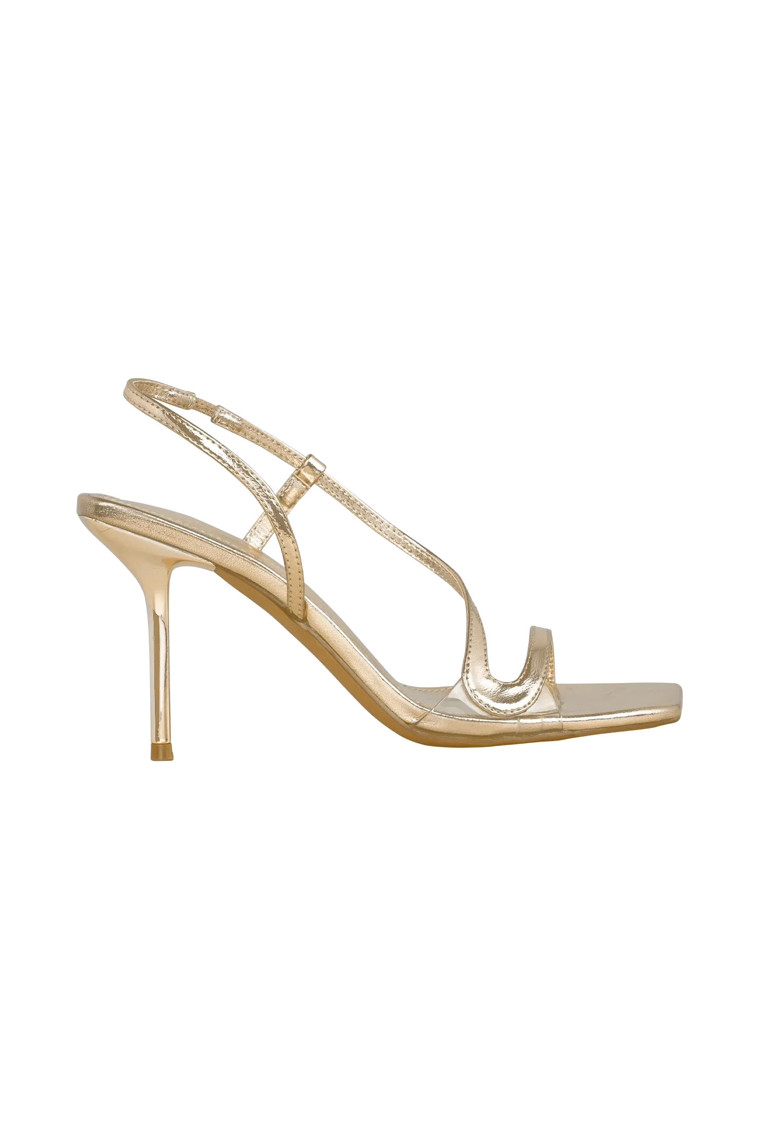 Jaska Metallic High Heel Gold