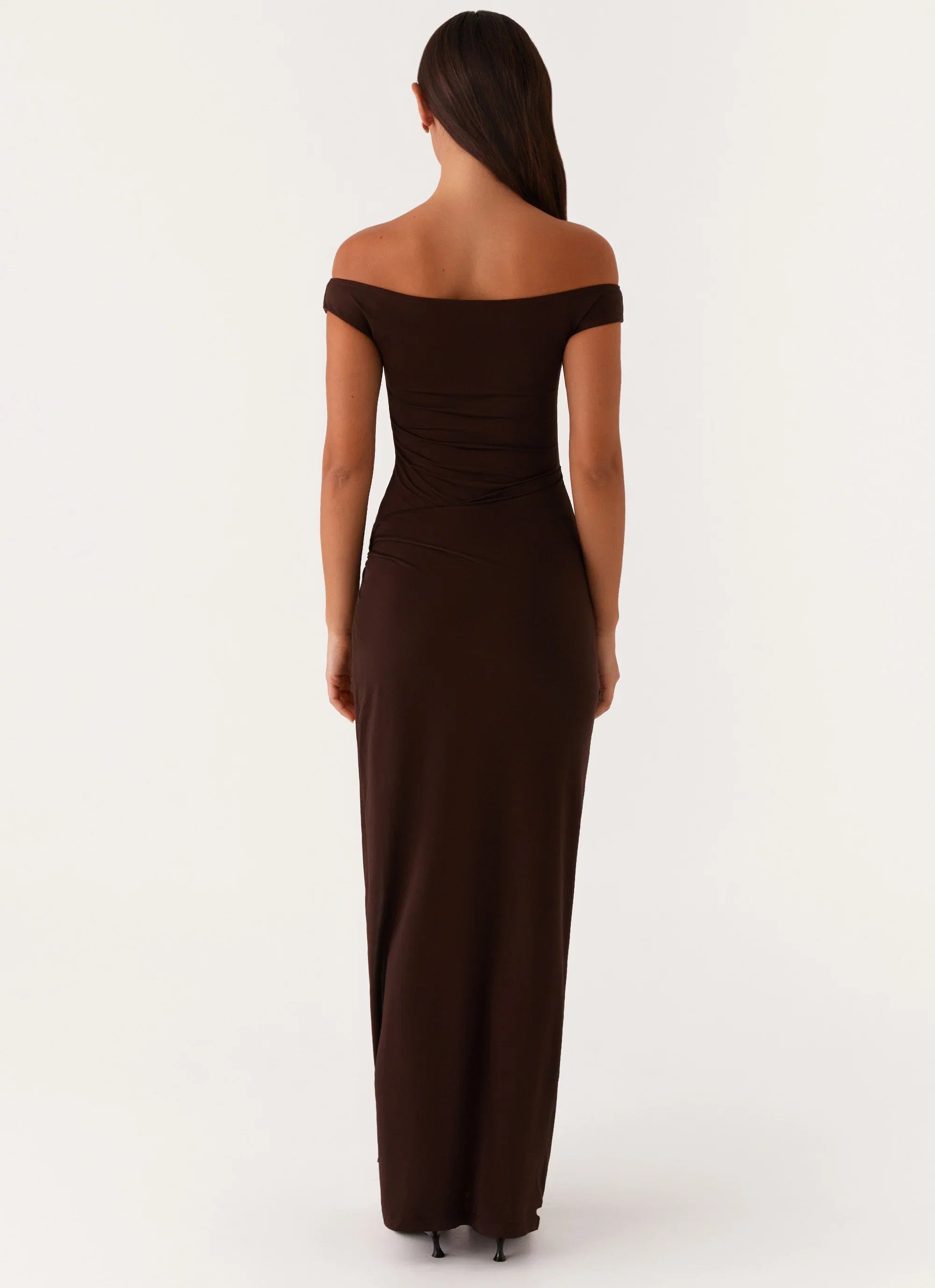 Amerie Maxi Dress Chocolate