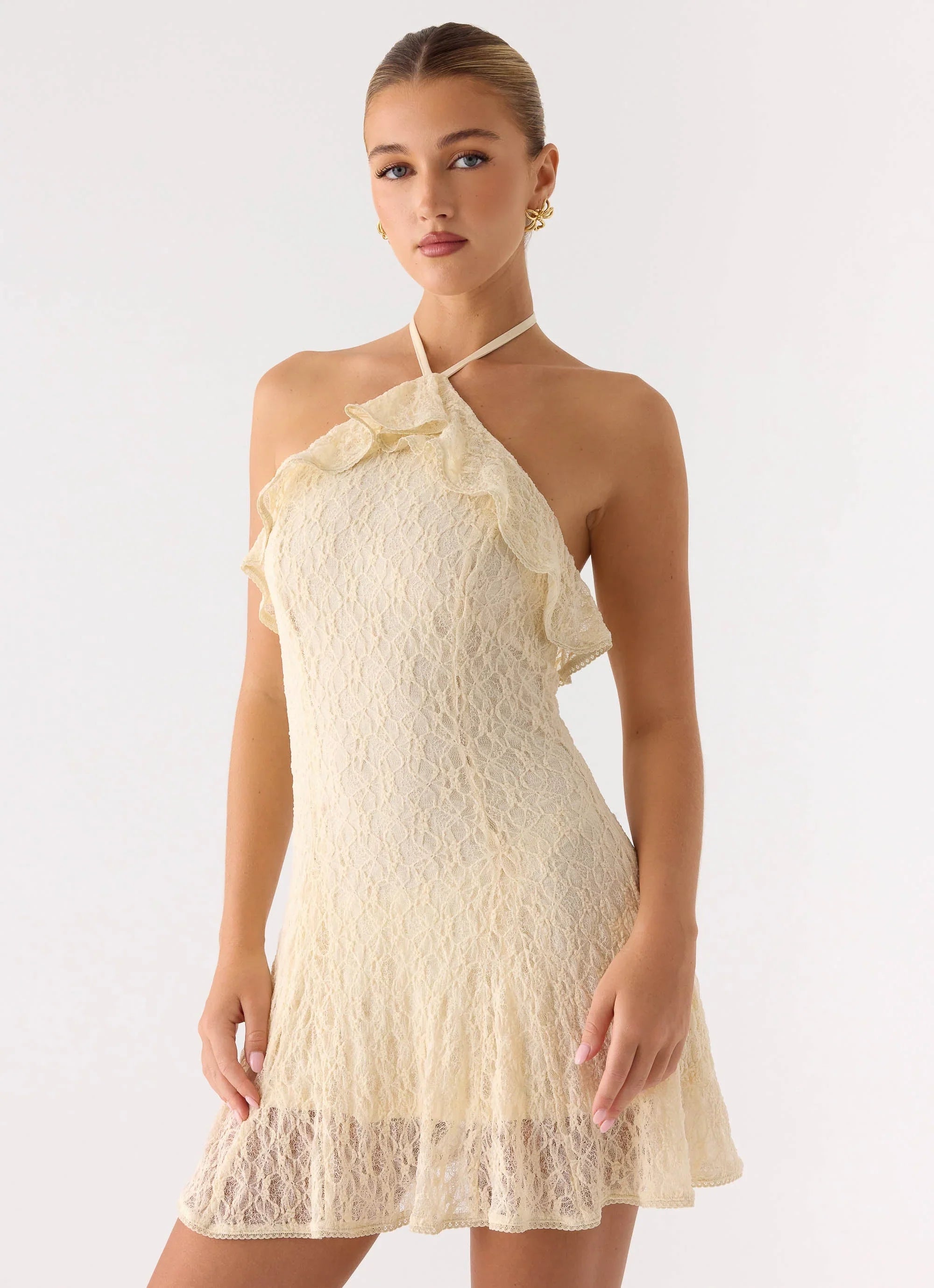 Every Second Mini Dress Ivory
