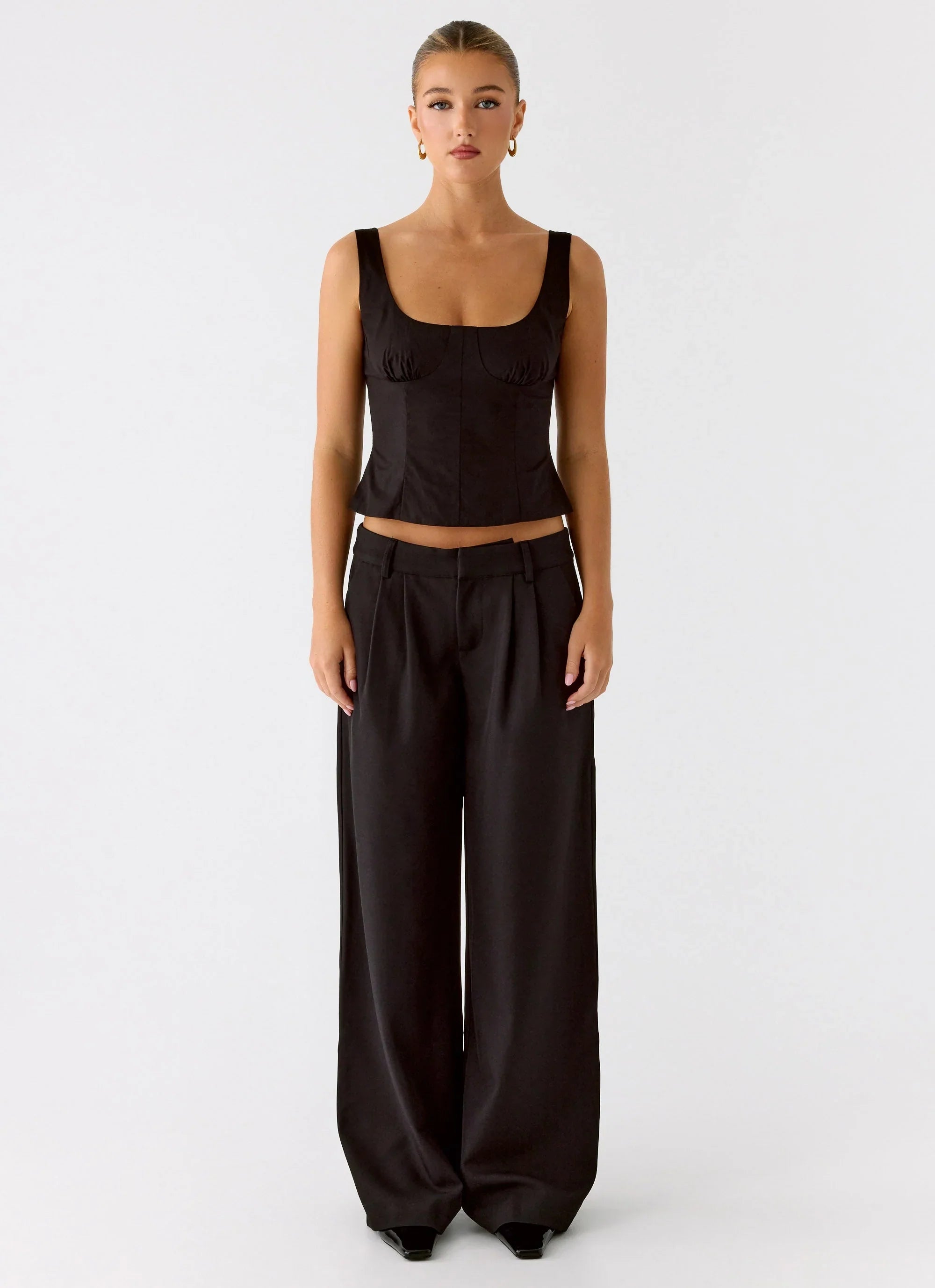 Samuel Low Rise Suiting Pants Black