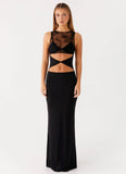 Imperial Maxi Dress Black