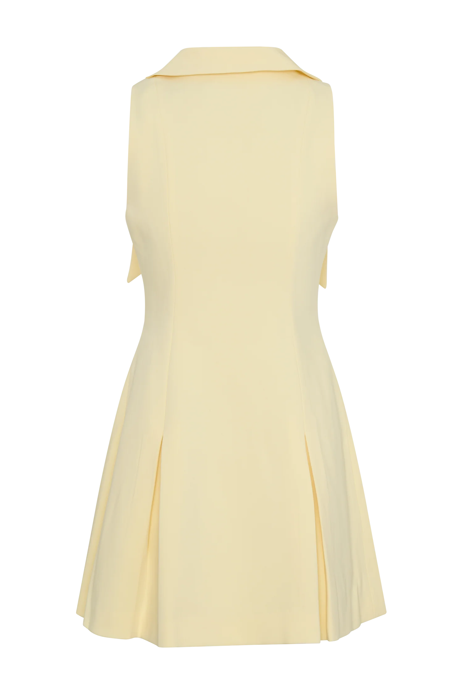 Oli Sleeveless Mini Dress Lemon