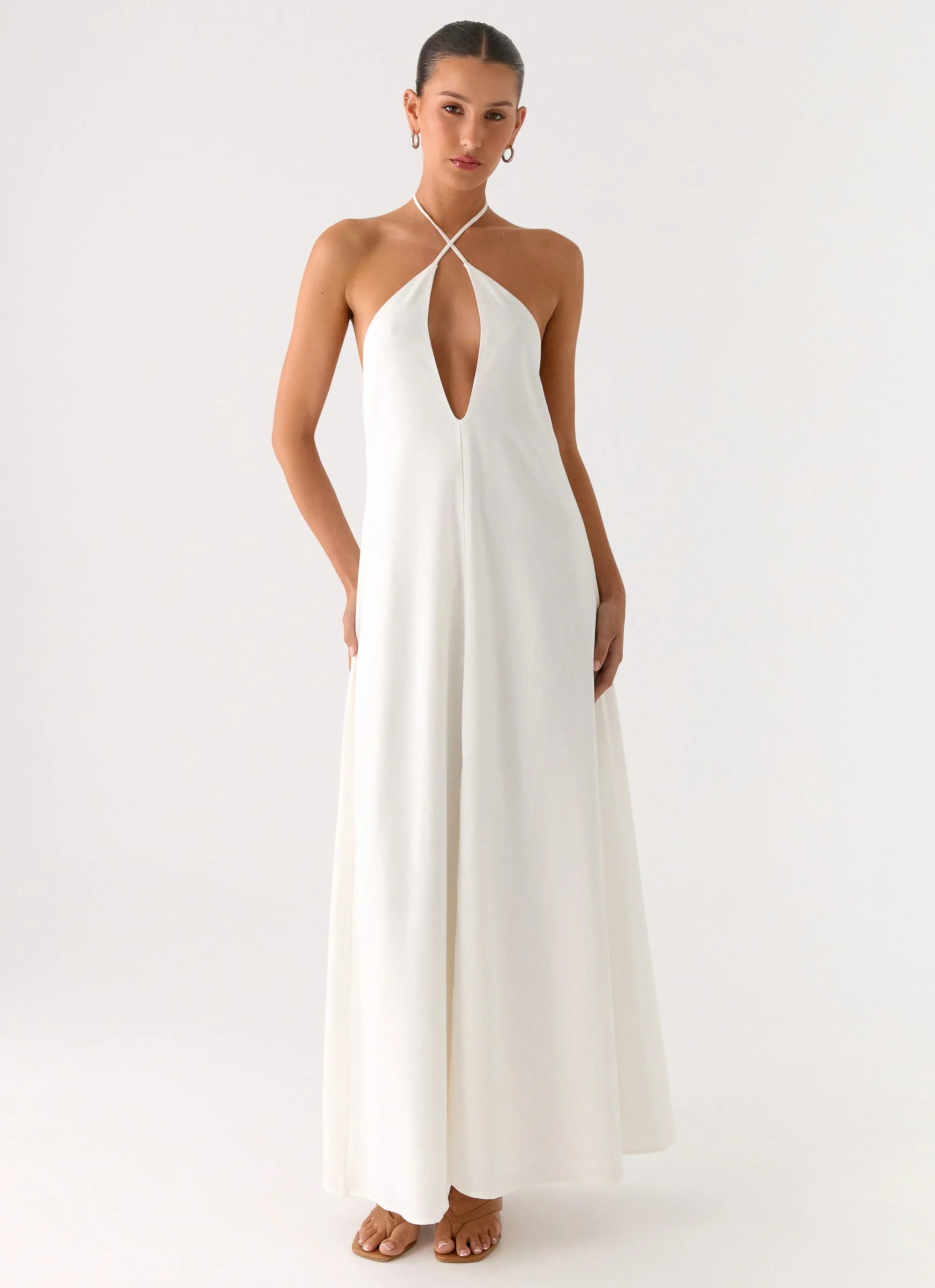 Helden Maxi Dress White