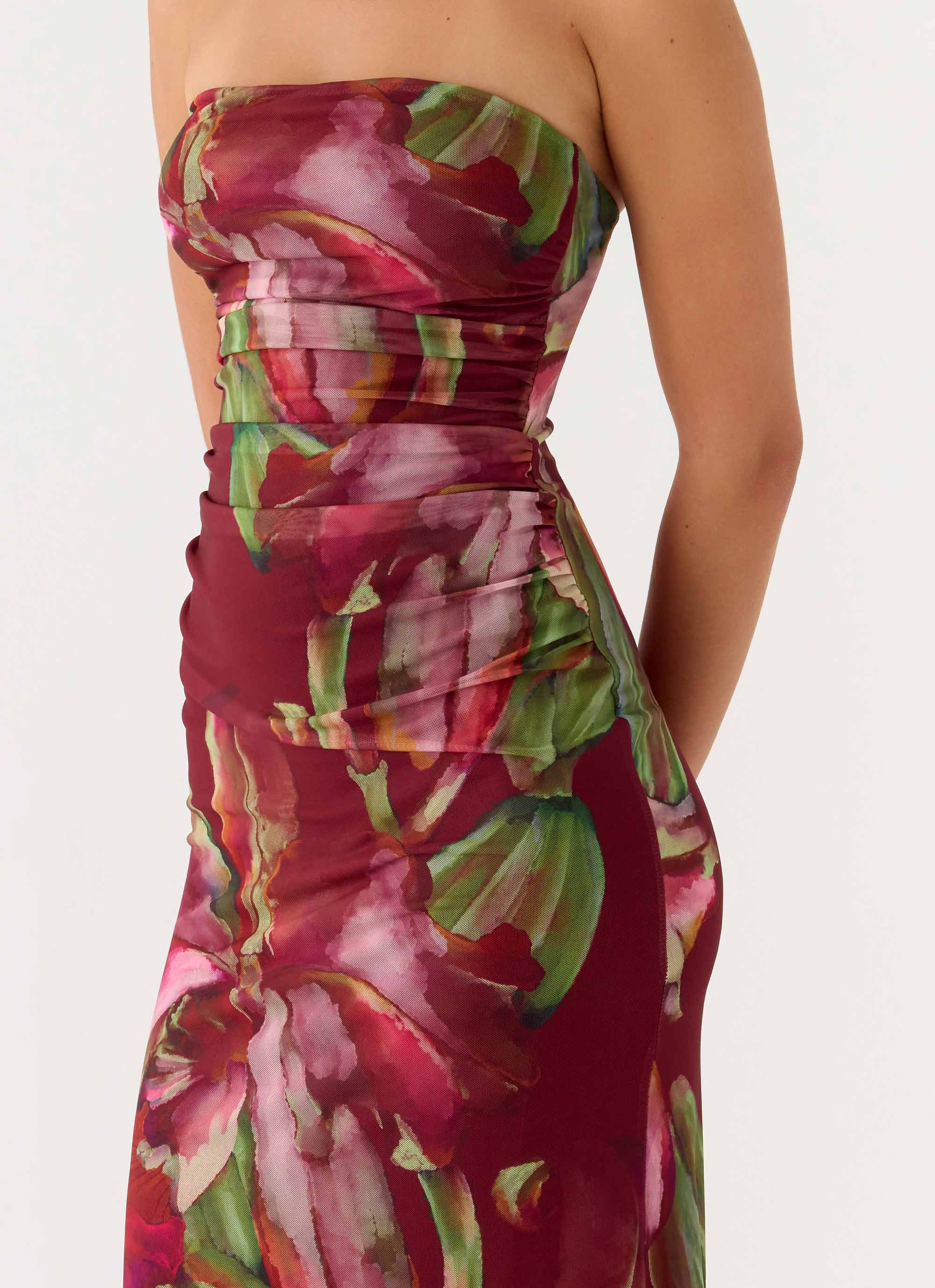 Iroha Strapless Maxi Dress Cuba Cuba