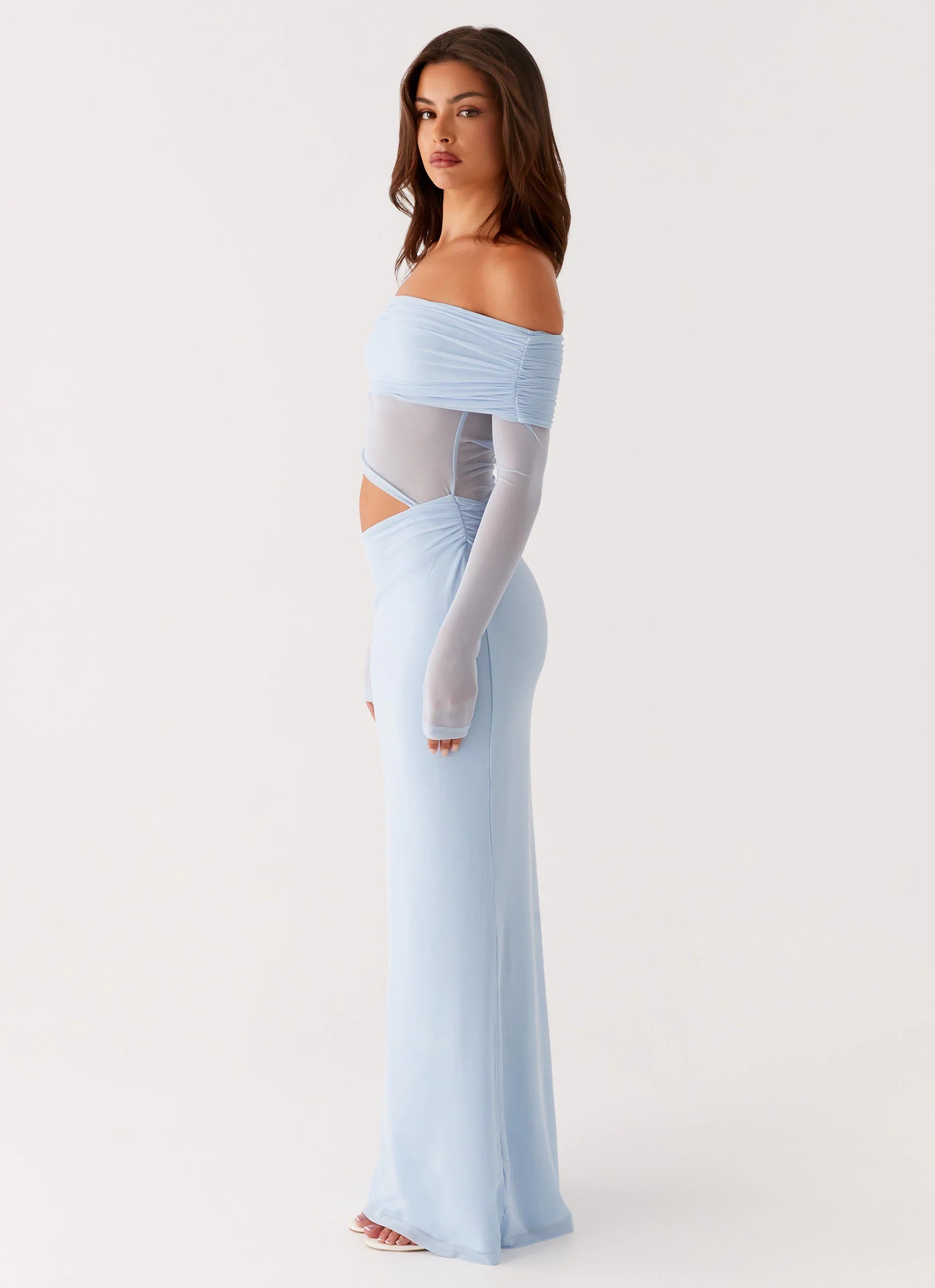 Emery Maxi Dress Blue