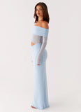 Emery Maxi Dress Blue