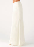 Chandra Maxi Skirt Ivory