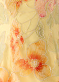 Bliss Beaded Halter Top Floral Beaded