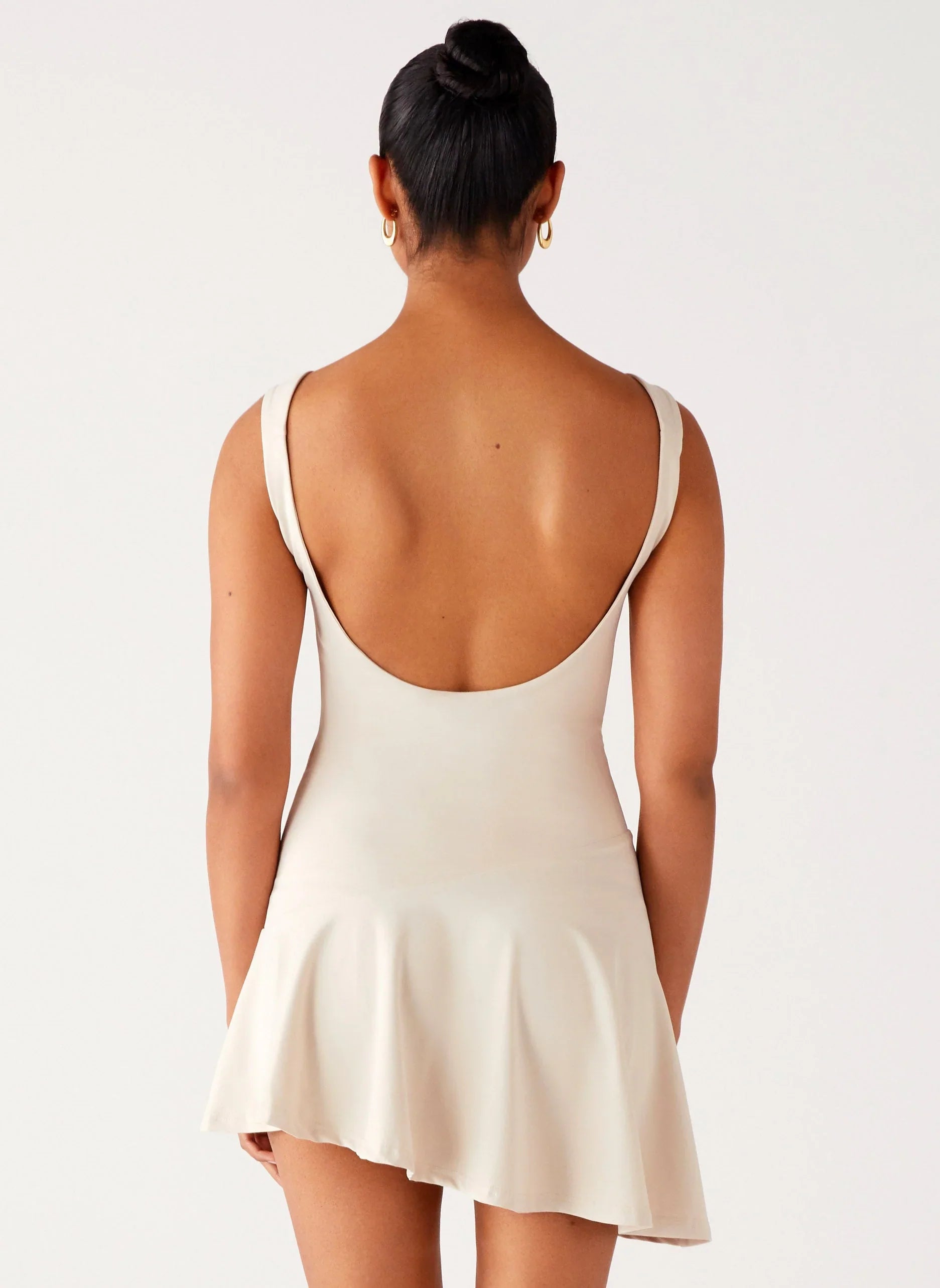 Dune Whisper Mini Dress Ivory