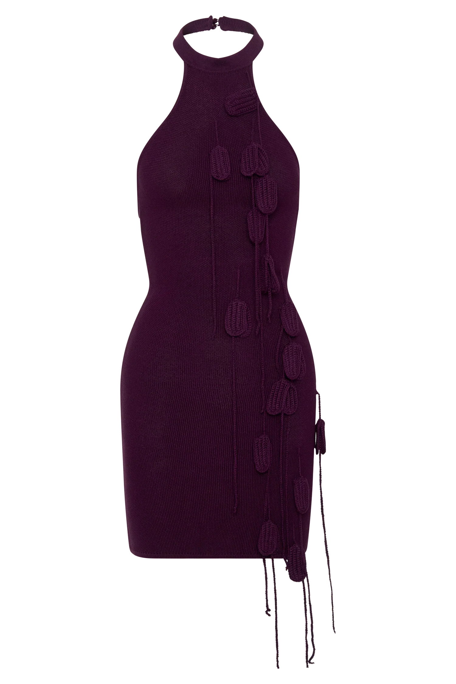 Jacky Tulip Mini Dress Plum