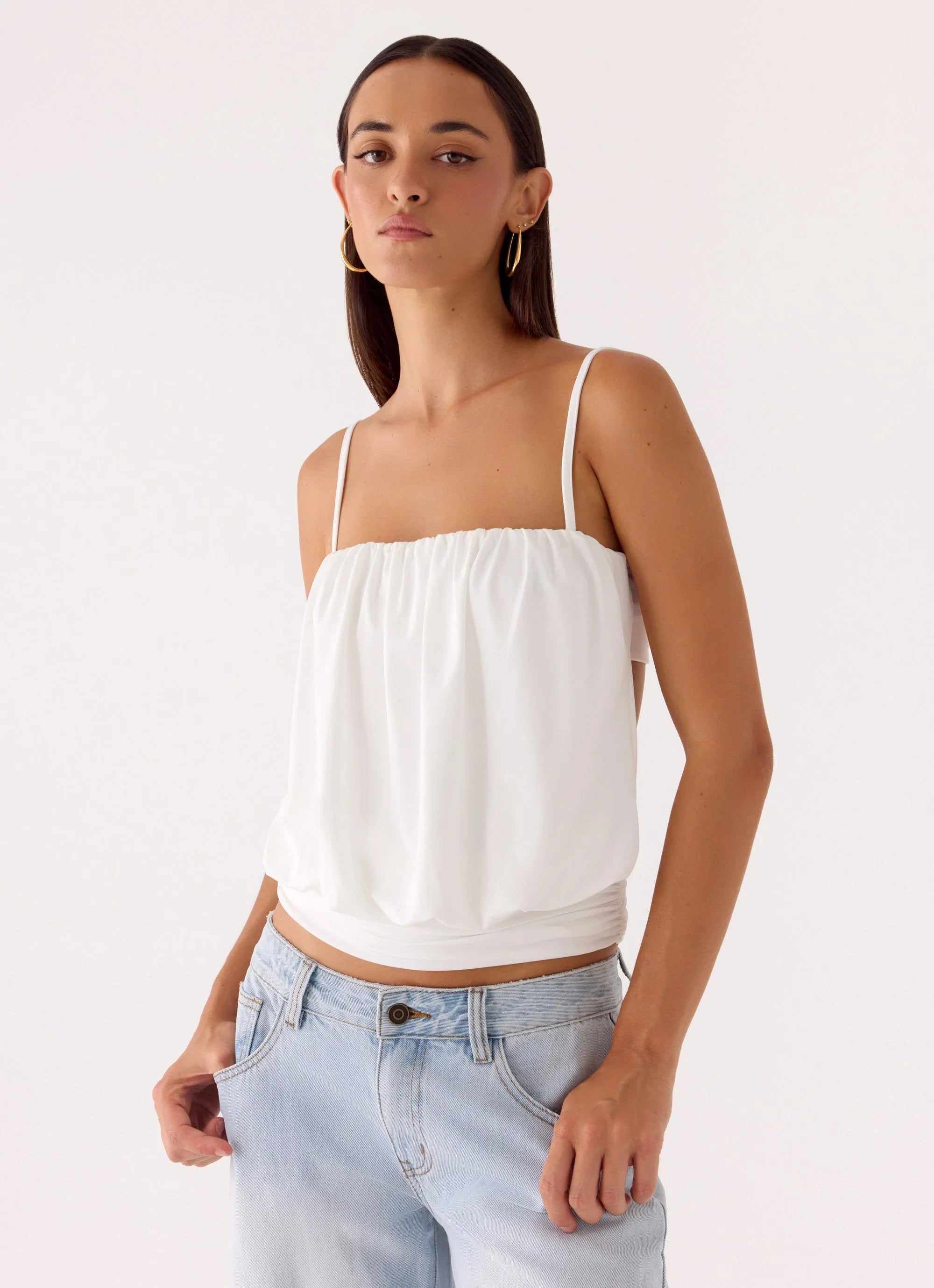 Final Touch Top Ivory