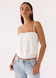 Final Touch Top Ivory