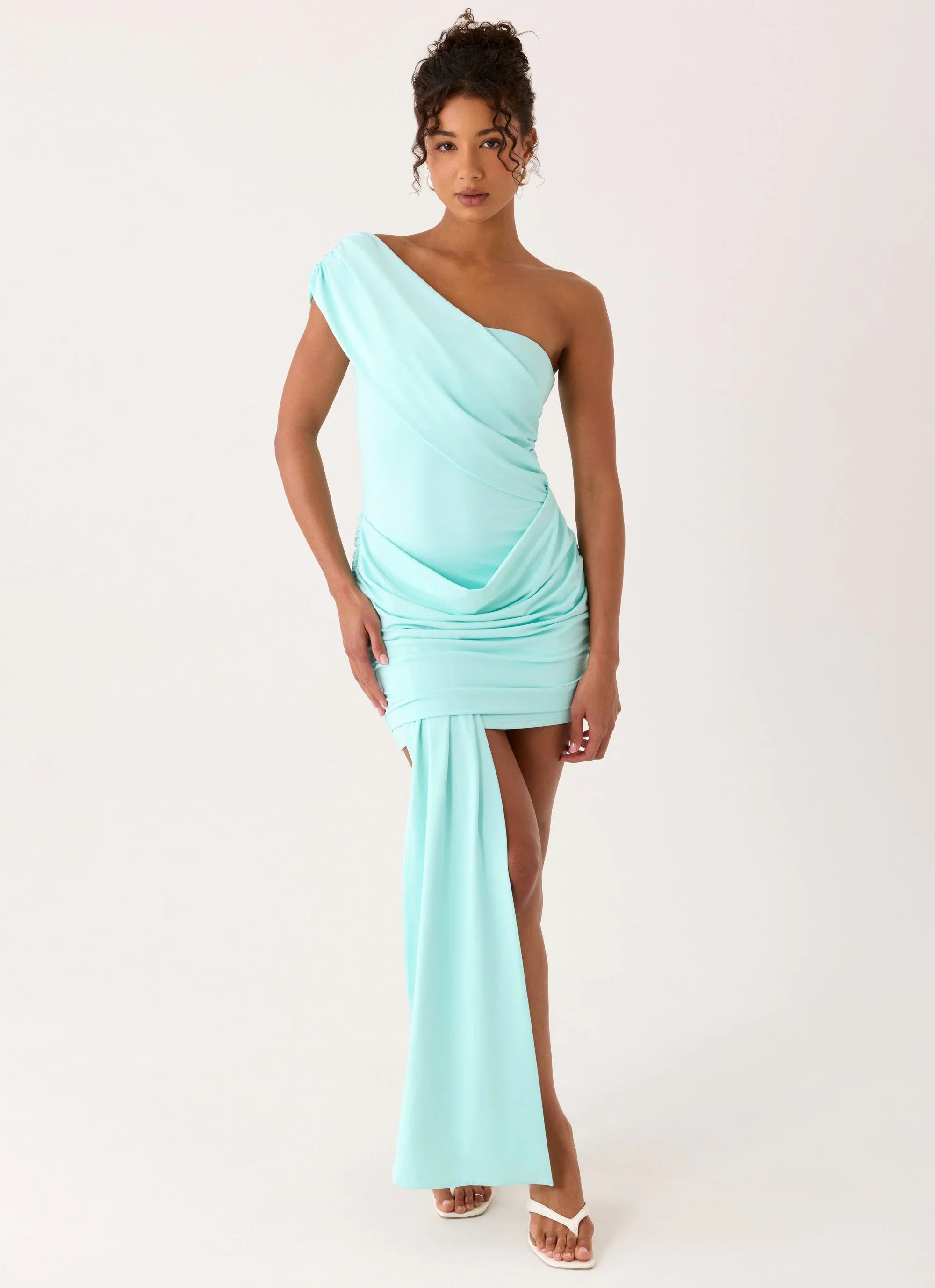 Alizee Mini Dress Aqua