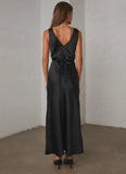 Loren Midi Dress Black