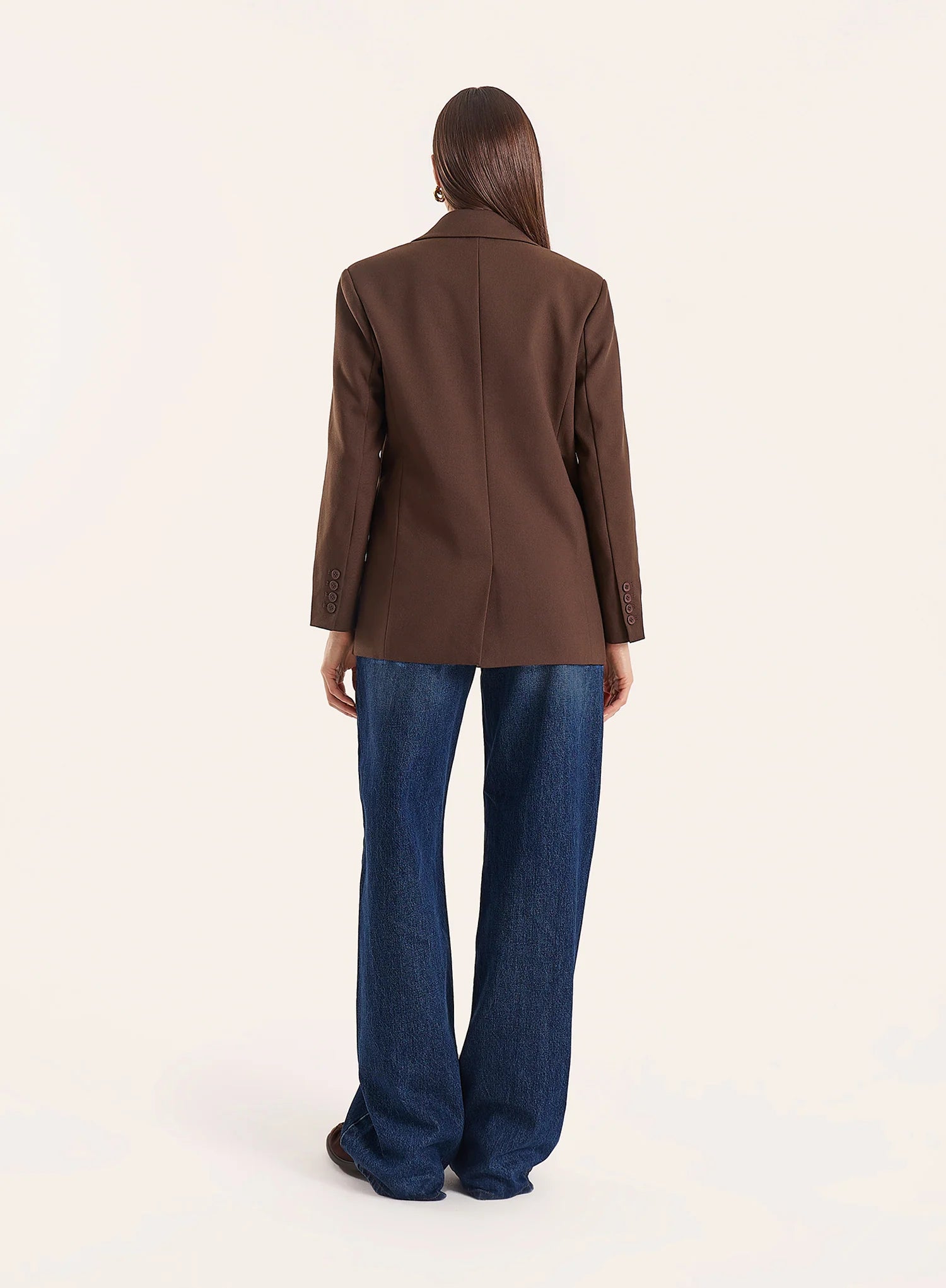 Chocolate Tailored Blazer