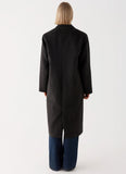 Gianni Double Breast Coat Charcoal