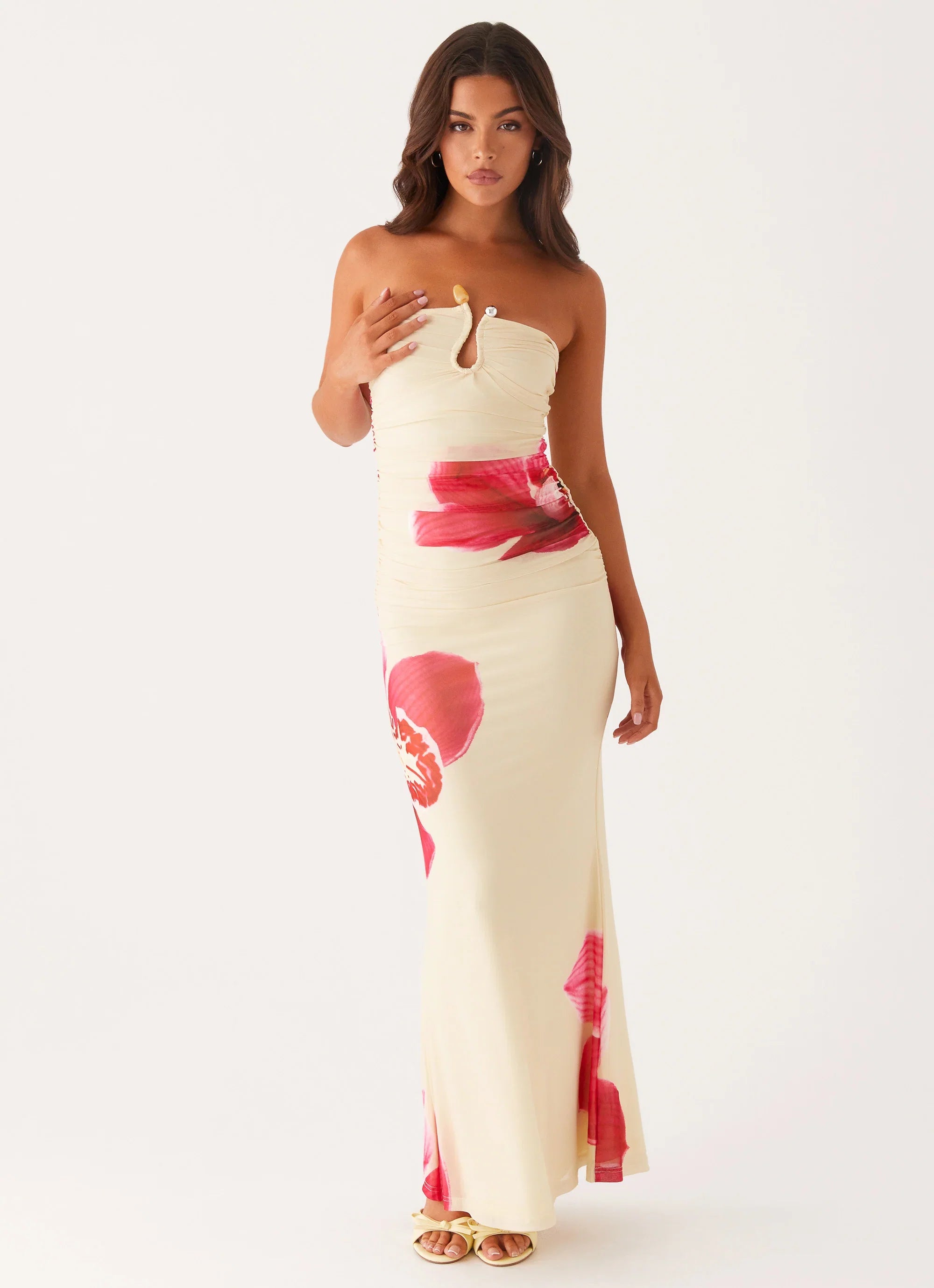 Rudy Maxi Dress Orchid Yellow