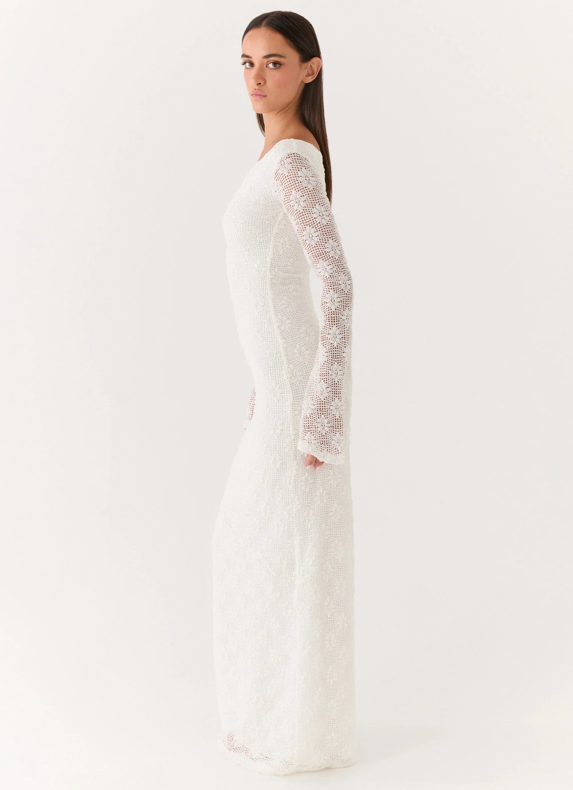 Theresea Maxi Dress White