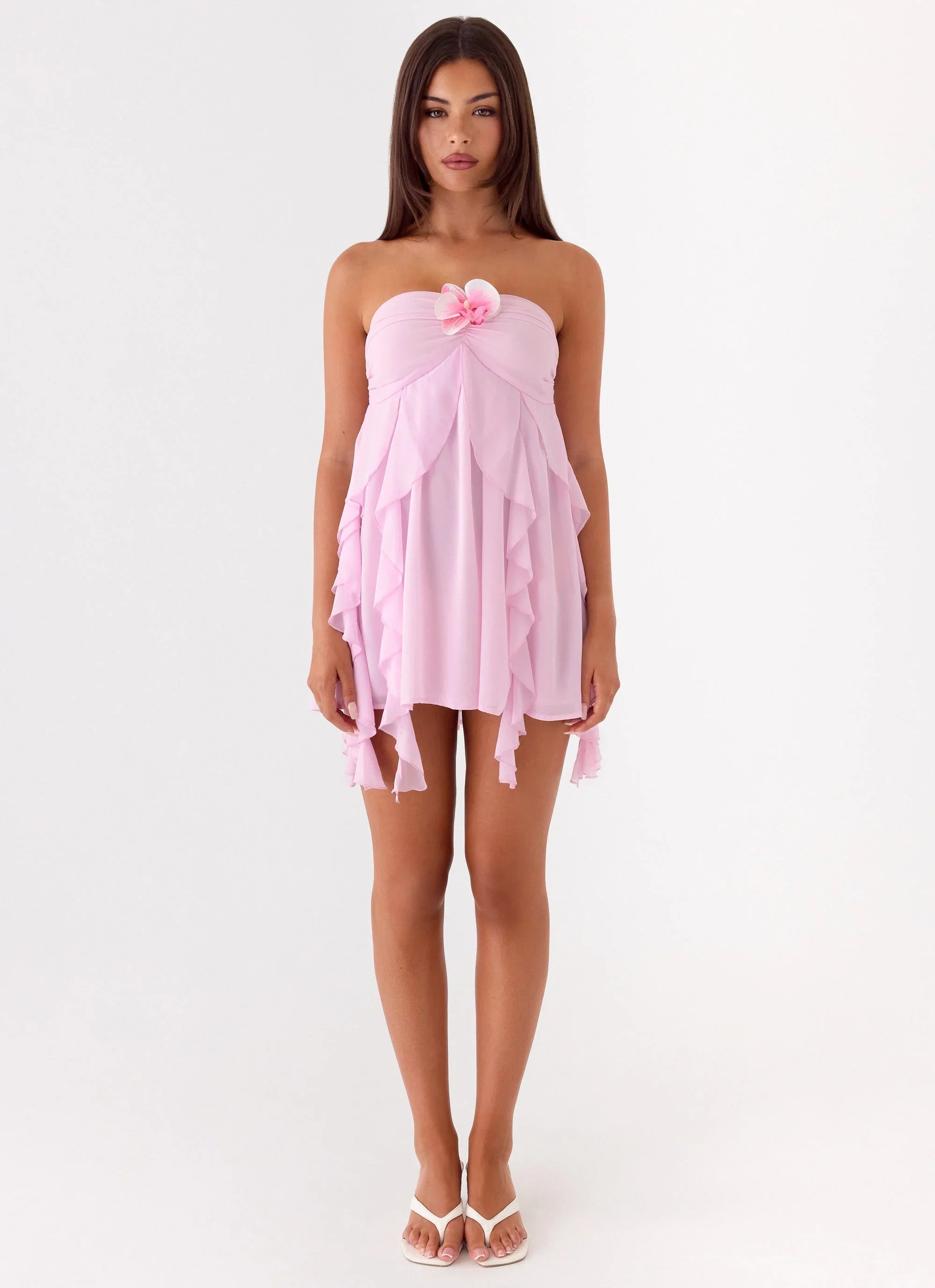 Amadine Mini Dress Pink