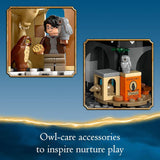 LEGO Harry Potter Hogwarts Castle Owlery Toy Wizarding World Fantasy Toy for Girls and Boys Harry Potter Castle Playset with 3 Characters Birthday Gift Idea for Kids Ages 8 and Up 76430