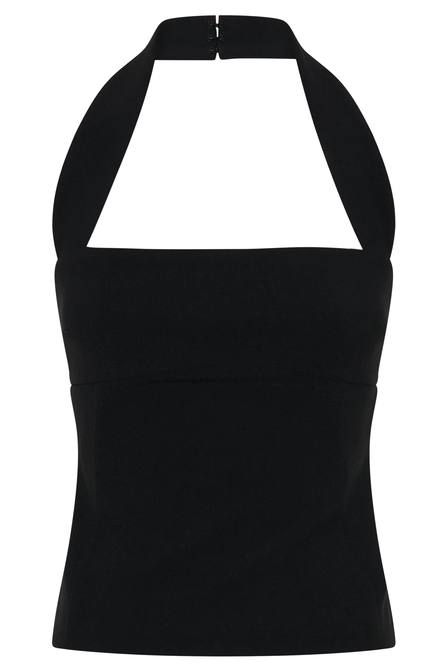 Amelita Suiting Halter Top Black