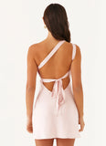 Lights Out Mini Dress Pink