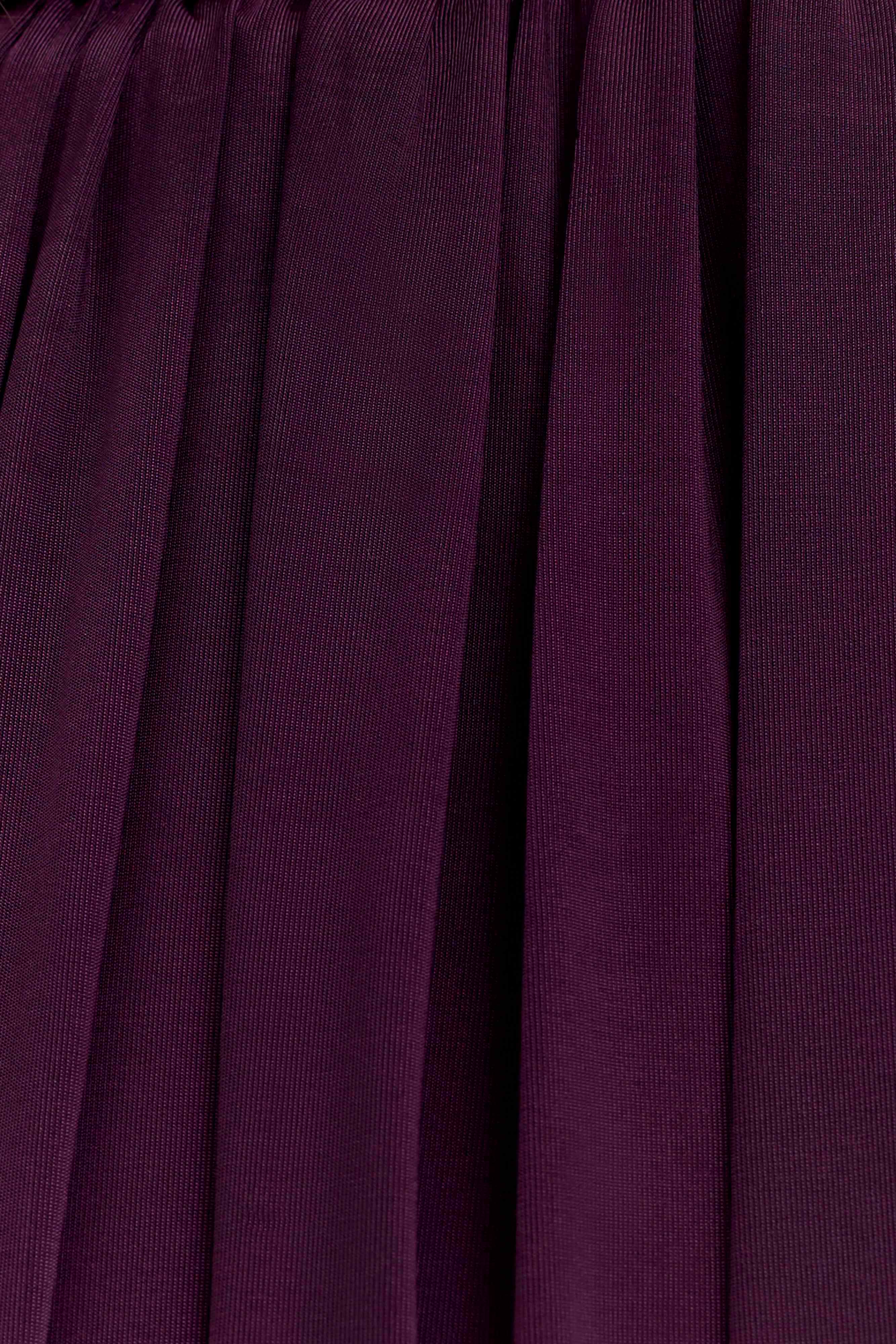 Erina Slinky Open Back Top Aubergine