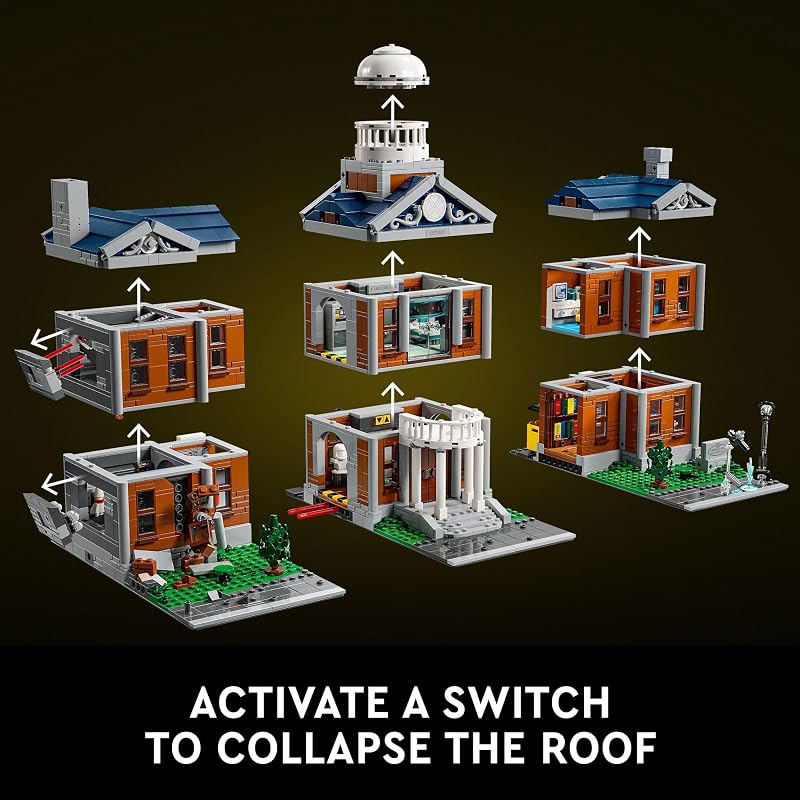 LEGO Marvel X Men The X Mansion Building Set Marvel Collectibles DIY Craft Kit for Adults Ages 18 Buildable Xavier Institute with 10 Minifigures Gift Idea for Superhero Fans 76294