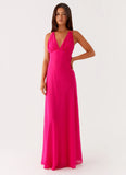 Kacia Maxi Dress Fuchsia